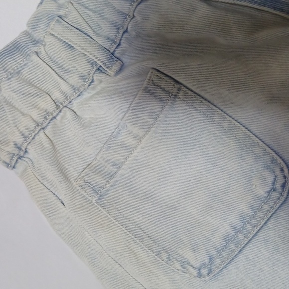 BAN-JARA SHORT SHORTS SIZE 11/29 IN A BOLD FADED BLUE DEMIN 💙 - Picture 2 of 5